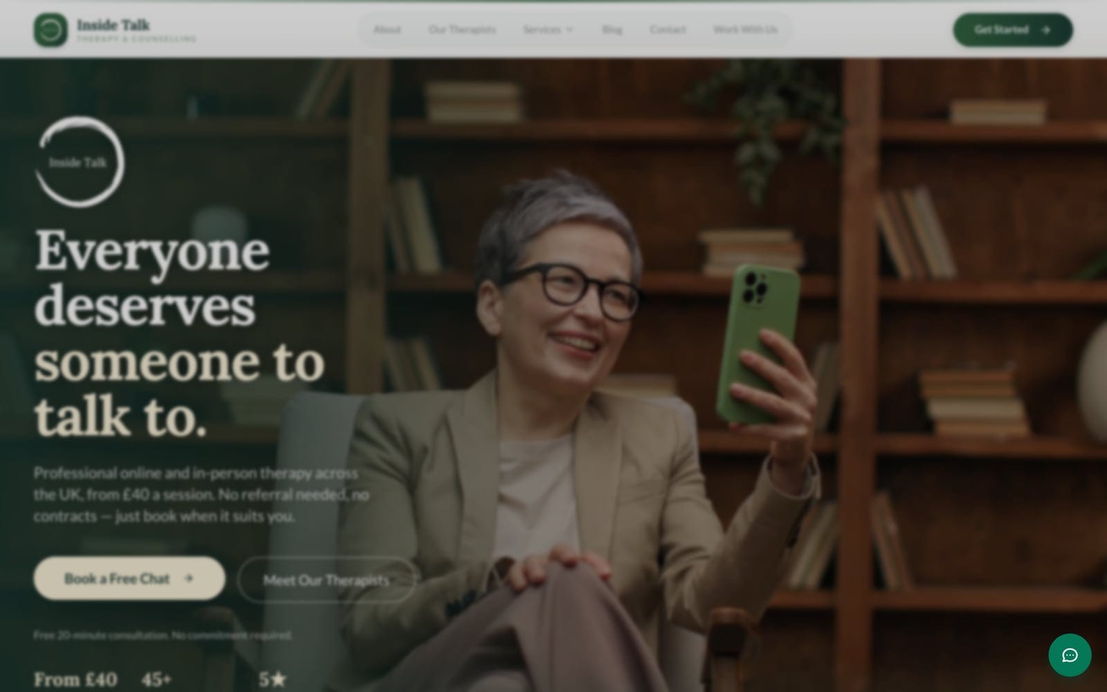 InsideTalk Website & Ads