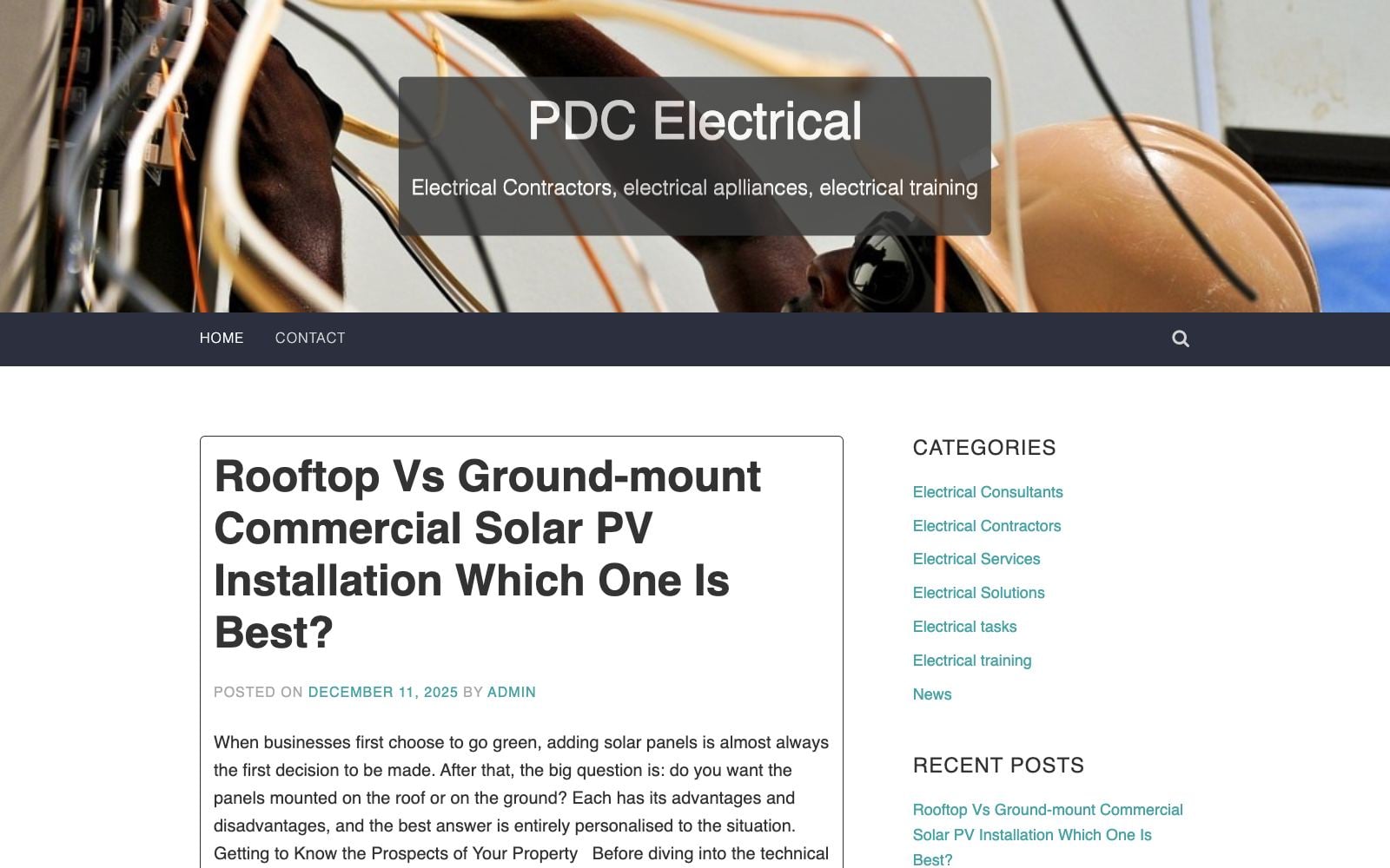 PDC Electrical