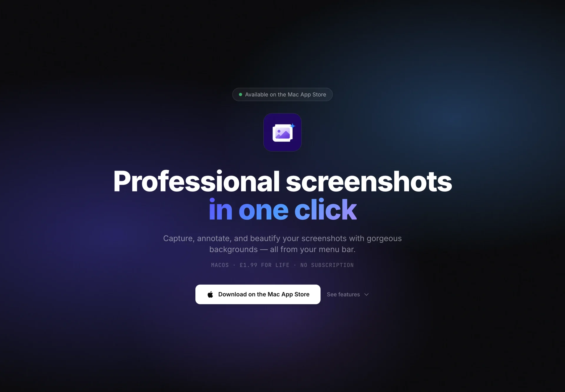 ScreenShotty on screen